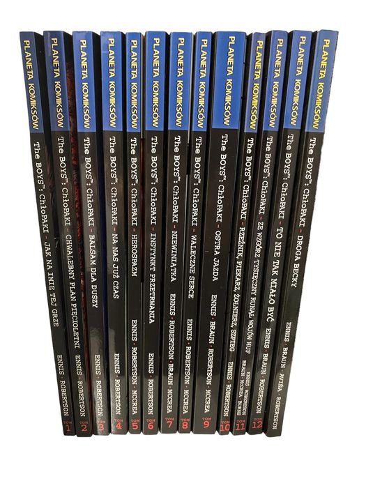 Komiksy the boys komplet