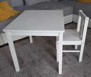 Zestaw dziecięcy stolik + krzesełko model KRITTER/Ikea