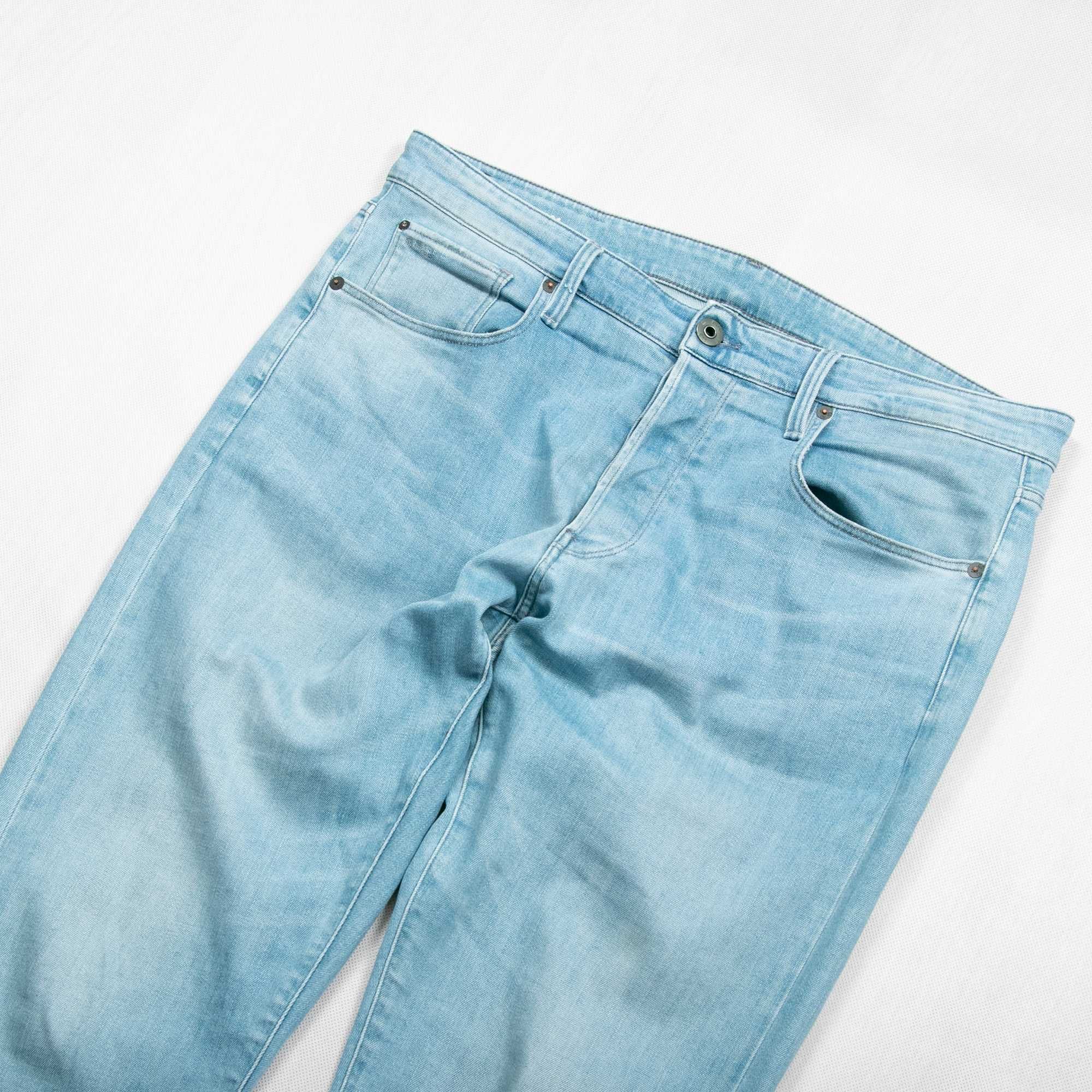 G-star Raw 3301 straight tapered 35/34us baby blue