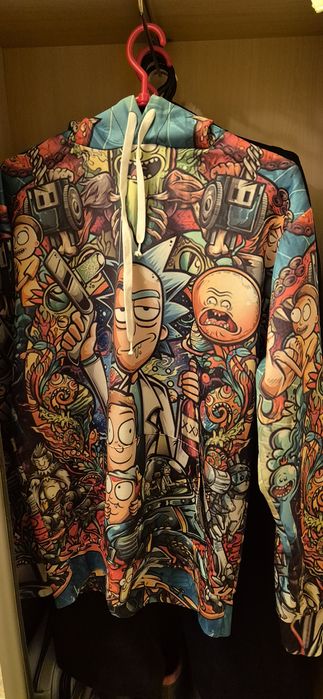 Чоловіча туніка з капюшоном Рік і Морті S-M