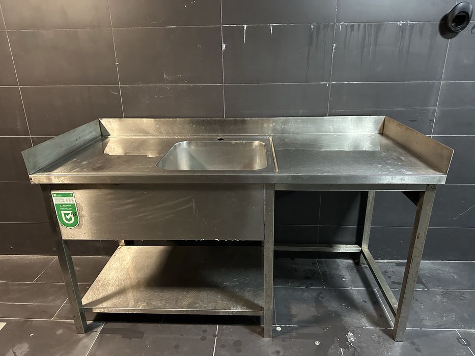 Bancada Inox com Pio