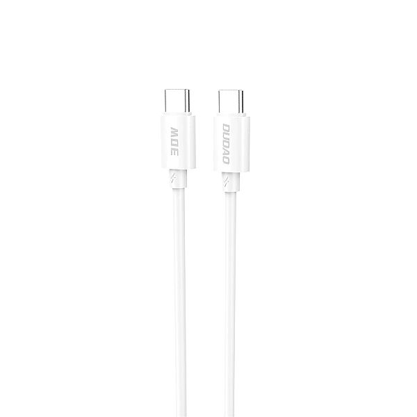 Kabel Dudao L4C USB-C / USB-C 30W 2m - biały