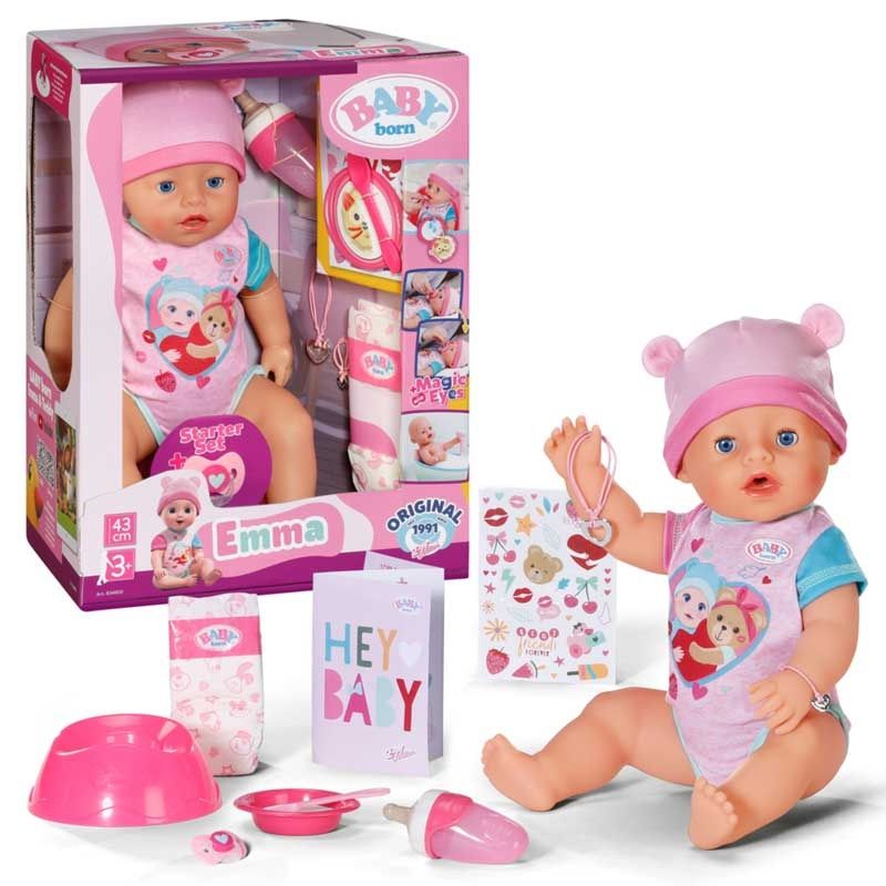 Пупс BABY born Emma 43 см Кукла   ZAPF 834800