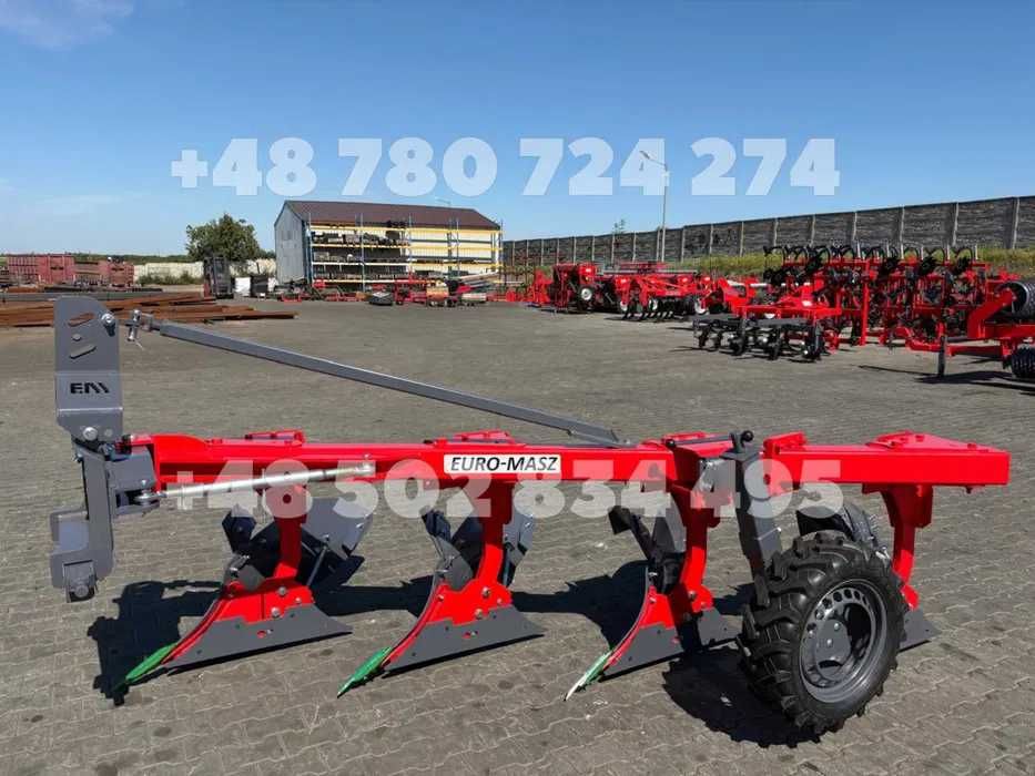 Pług zagonowy Jednobelkowy obrotowy Nowy EURO-MASZ Gwarancja !!!