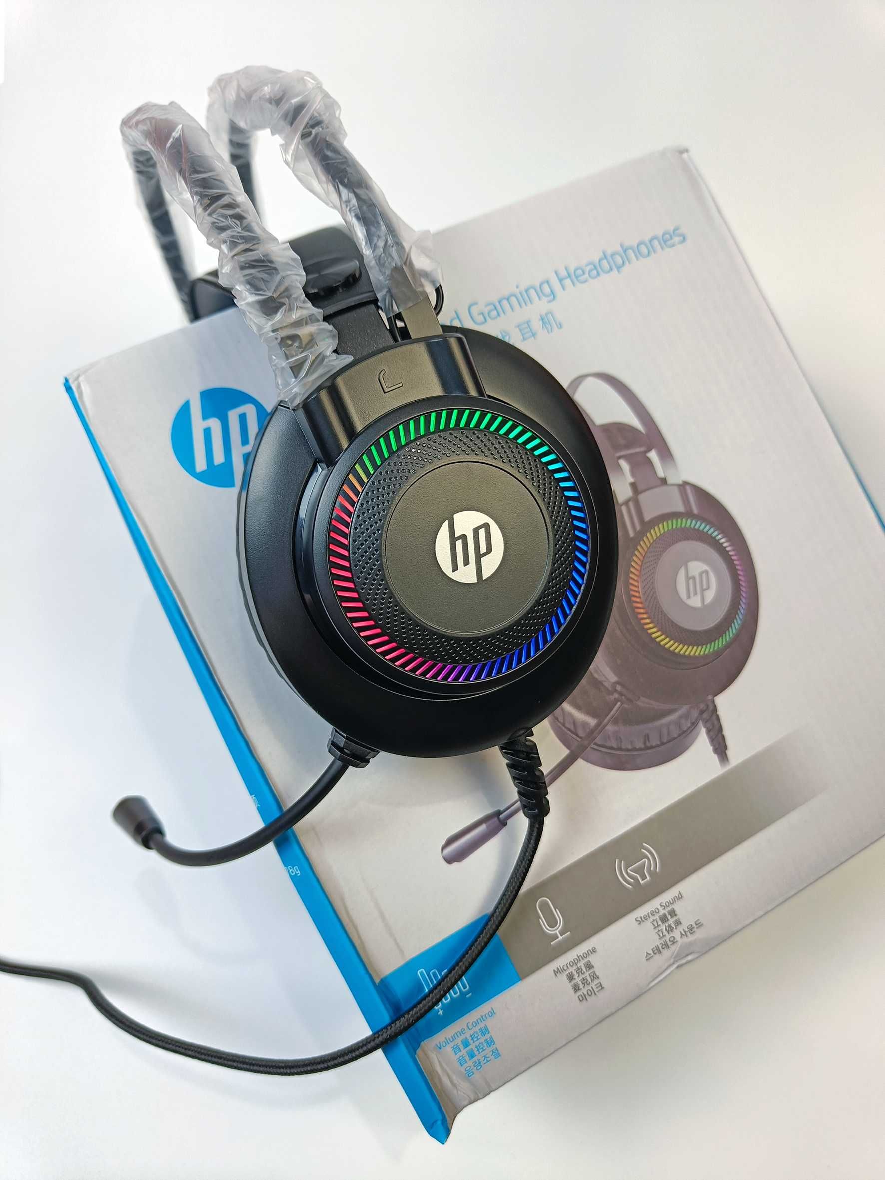 Наушники С Микрофоном HP GH10 Игровая Гарнитура Hewlett-Packard