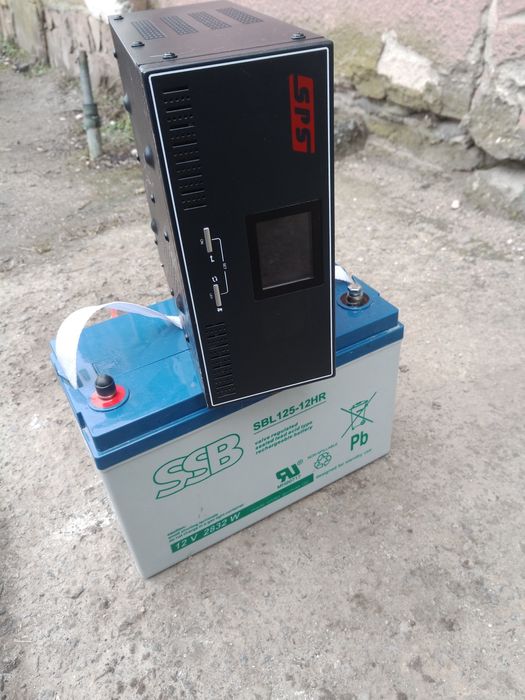 Джерело безперебійного живлення(чистий синус) з акумулятором