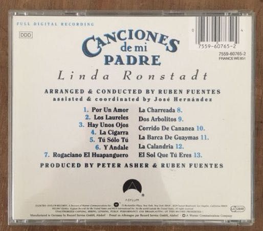 Linda Ronstadt - Canciones de mi Padre