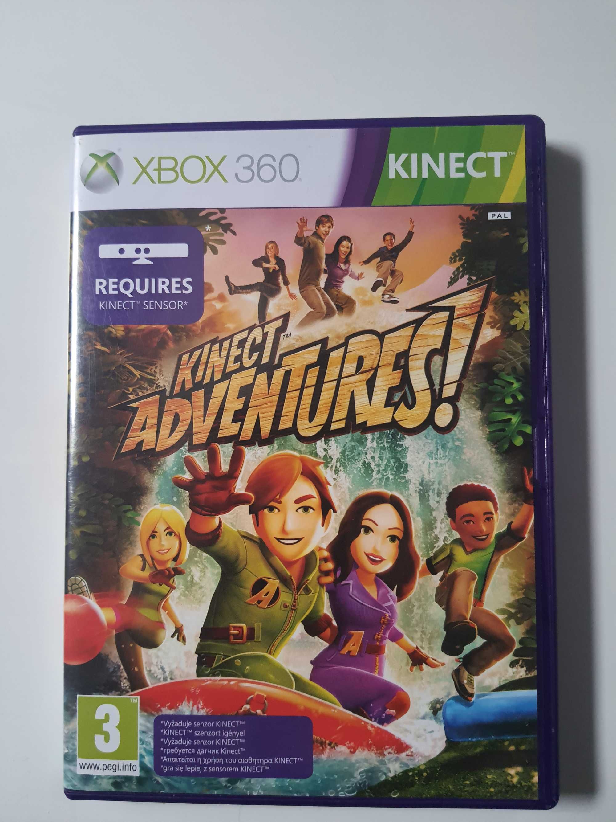 Płyta na xbox360 Kinect Adventures