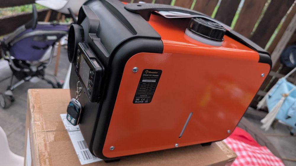 Webasto ogrzewanie postojowe dmuchawa spalinowa 8kw 12/24v nowe