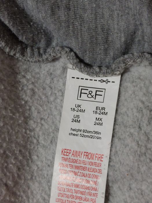 Bluza rozpinana r.92 F&F, Żółw Ninja