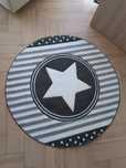 Dywan dzieciecy Pettit Star okragly gwiazda 120cm