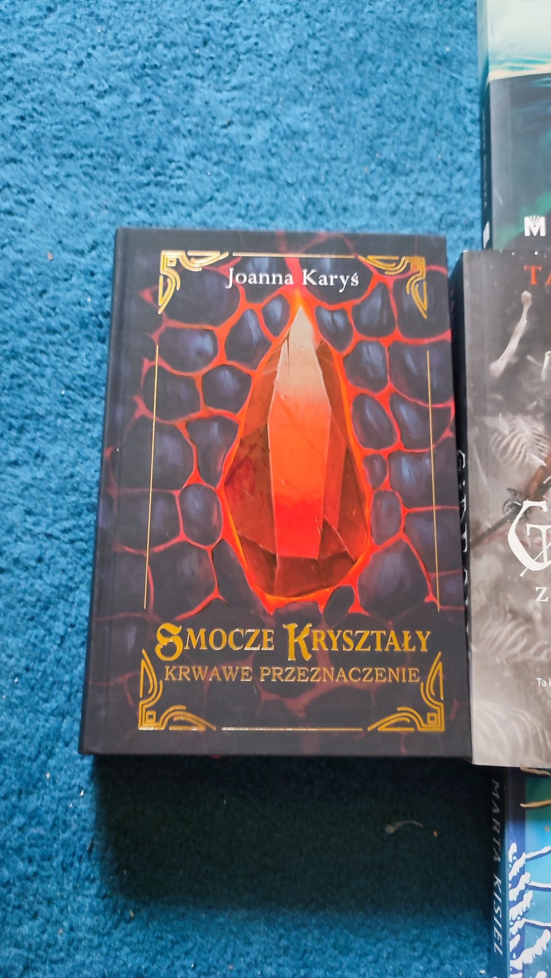 Zestaw 13 książek fantasy Smocze Kryształy Luienna Gołoborze Gideon