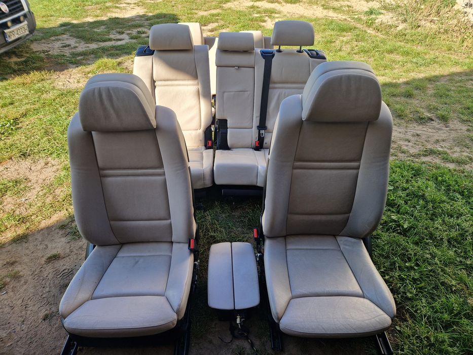 Tapicerka fotele  BMW X5 e70 skóry 7 miejsc