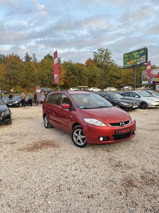 Na Sprzedaż Mazda 5 2.0D/7-os/całe progi/długie oplaty/klima/alu/zamia