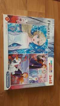 Puzzle frozen kraina lodu elza