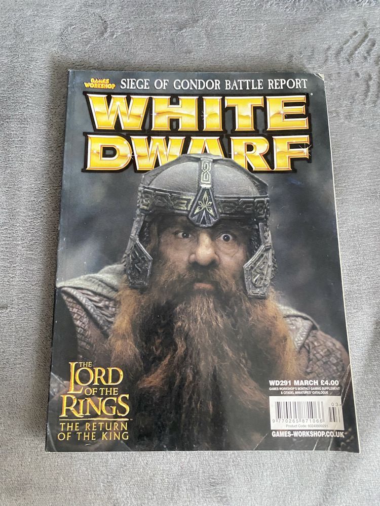 Magazyn White Dwarf LOTR Games Workshop eng