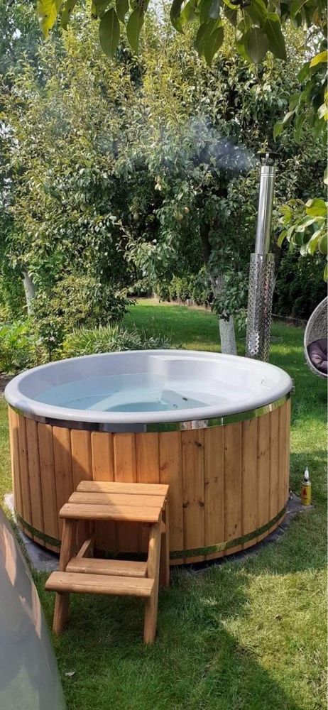 Balia ogrodowa jacuzzi basen ruska bania hot tub