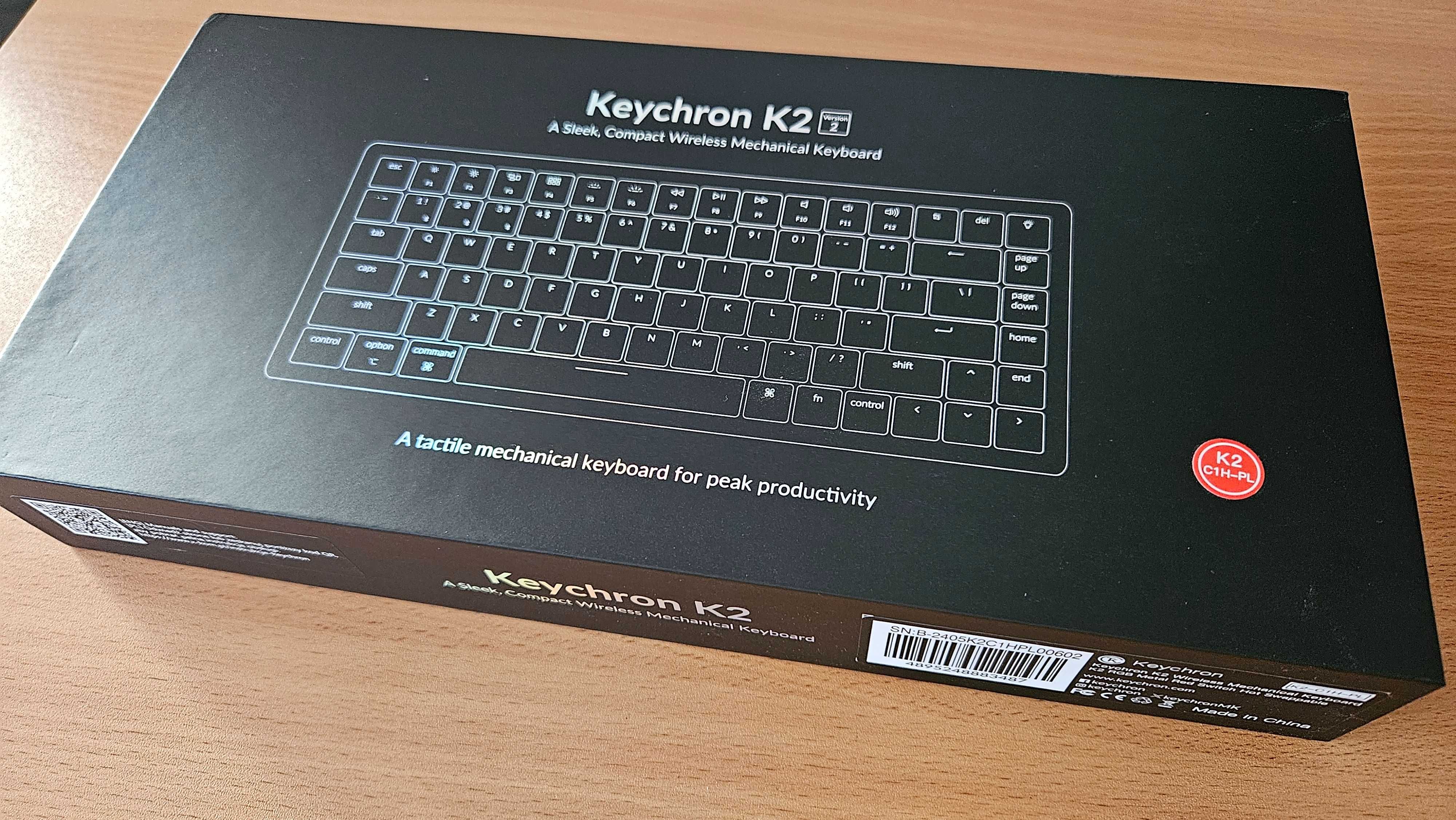 Klawiatura bezprzewodowa Keychron K2 C1H