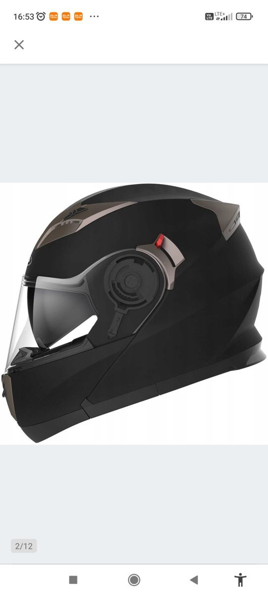 Nowy kask motocyklowy