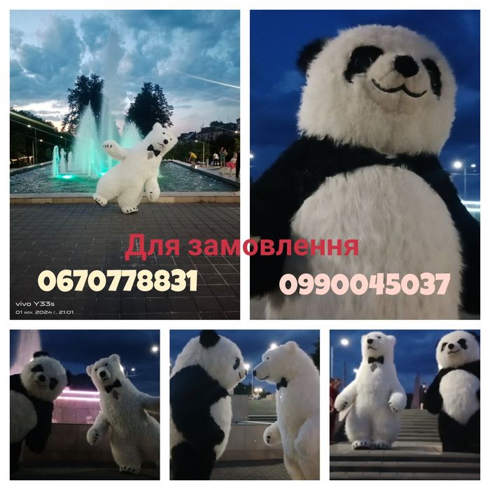 Мишка аниматор поможет сделать сюрприз