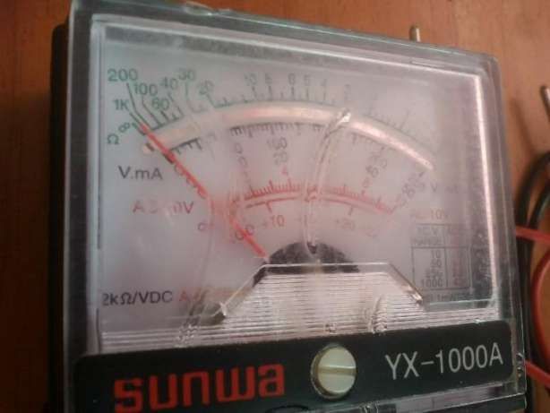 Продам стрелочный тестер SUNMA YX-1000A(мультиметр)