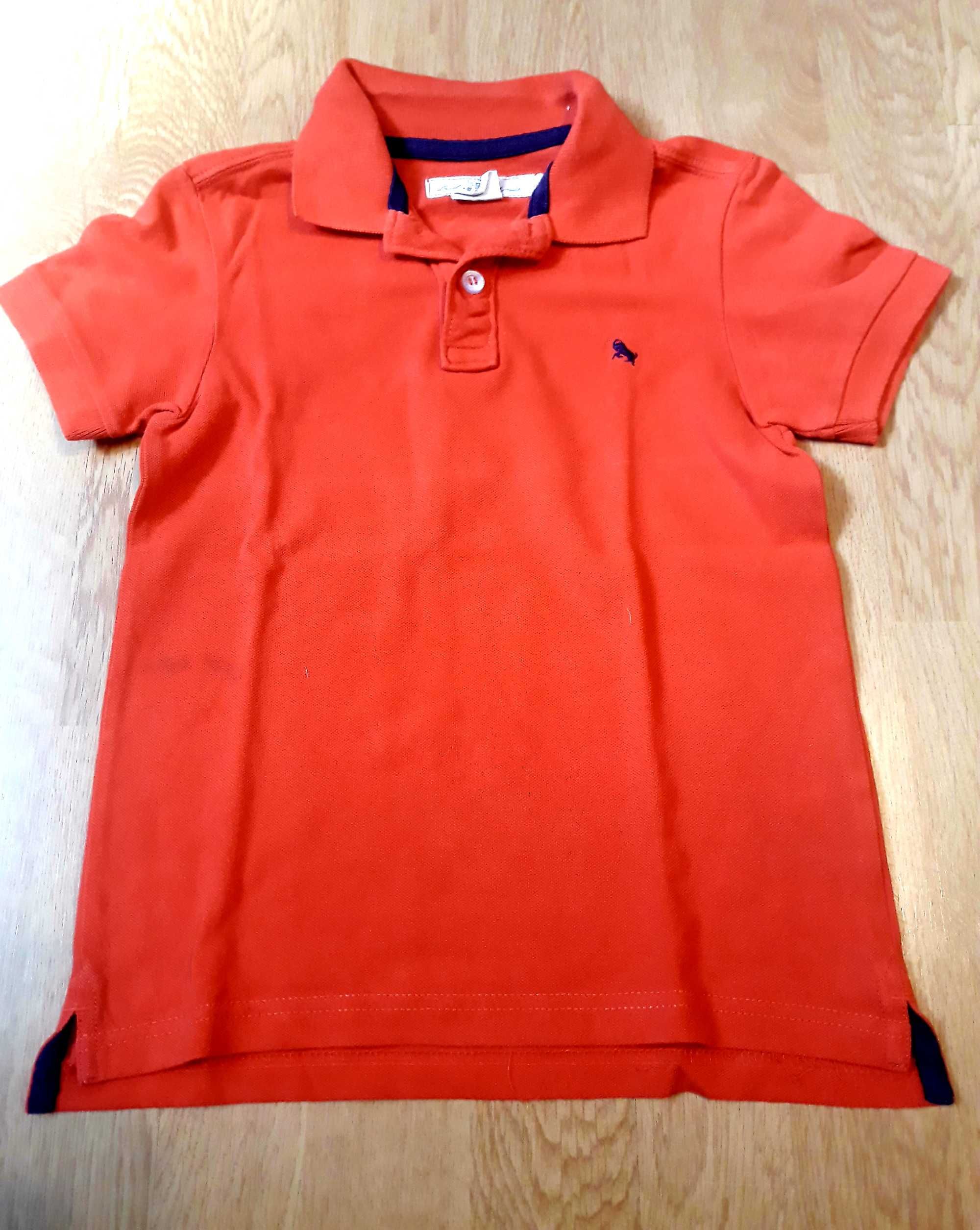 Komplet koszulek polo firmy H&M rozmiar 110/116