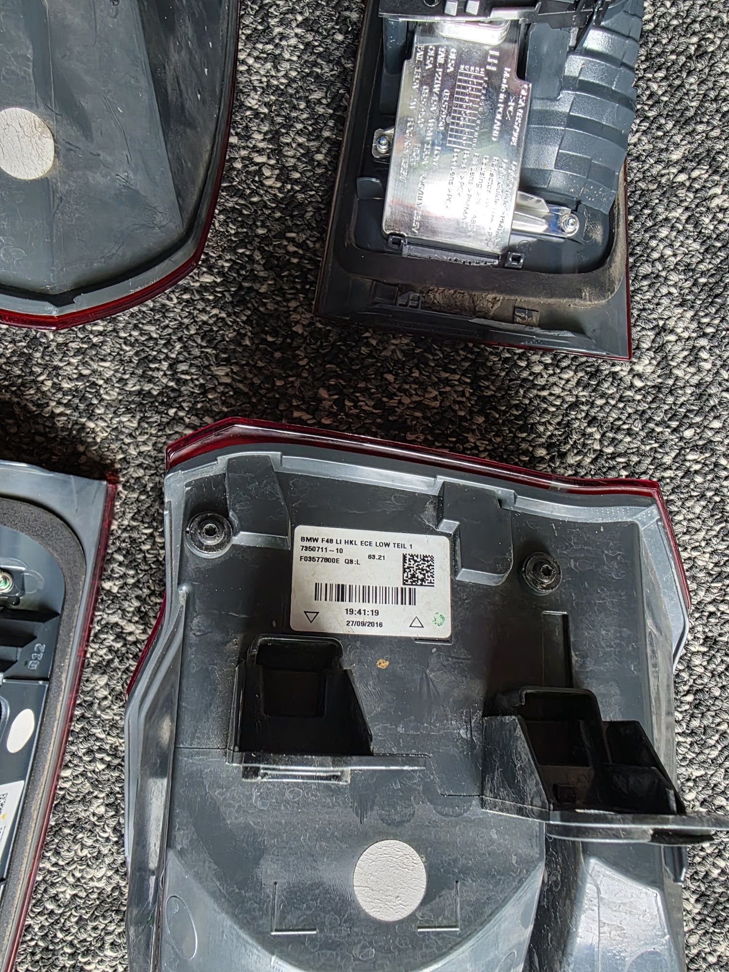 Lampy tył BMW X1 F48 m-pakiet 15-18