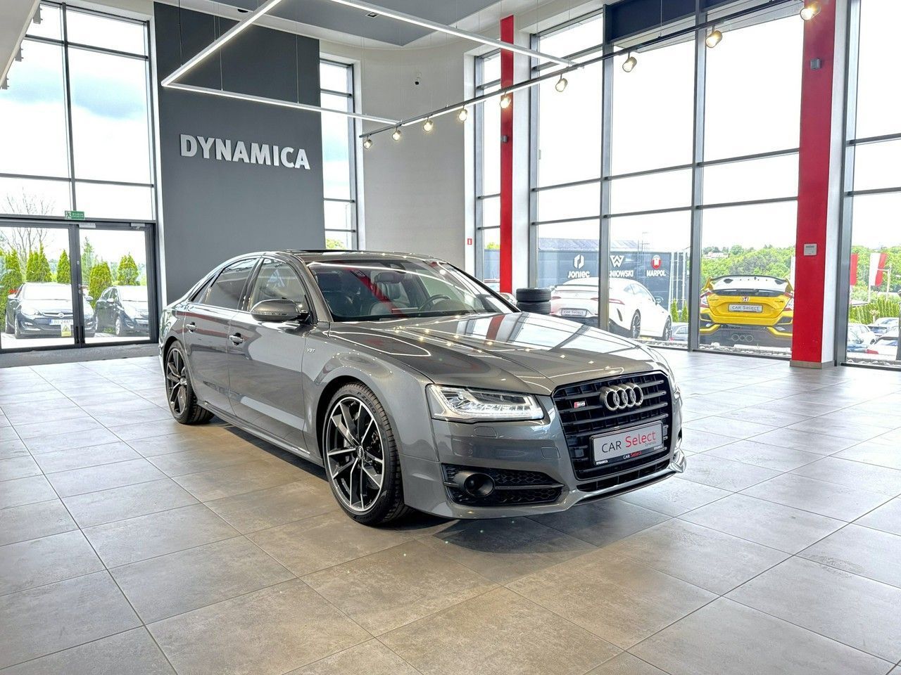 Audi S8 Plus 4.0TFSI V8 605KM tiptronic quattro 2016 r., przebieg 121tys.km