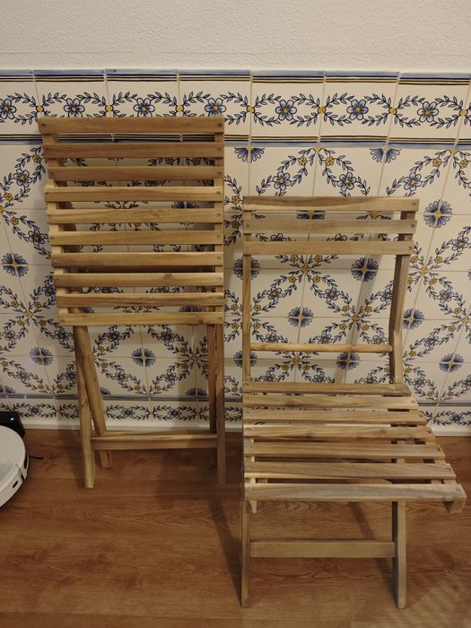 Cadeira dobrável de exterior