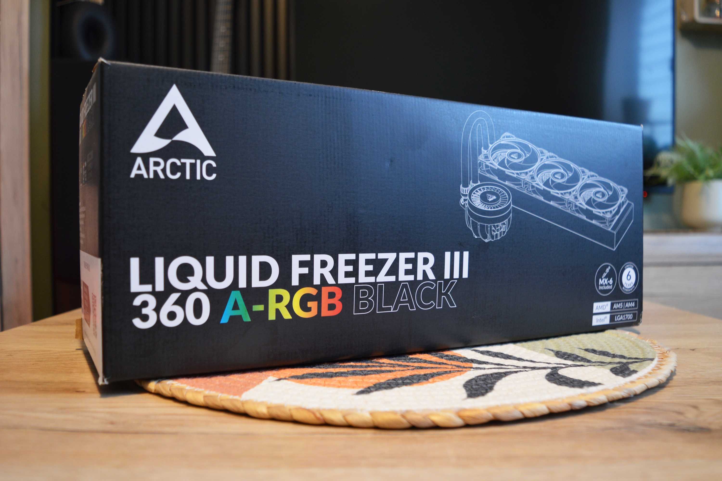 Arctic Liquid Freezer III 360 A-RGB Czarny.