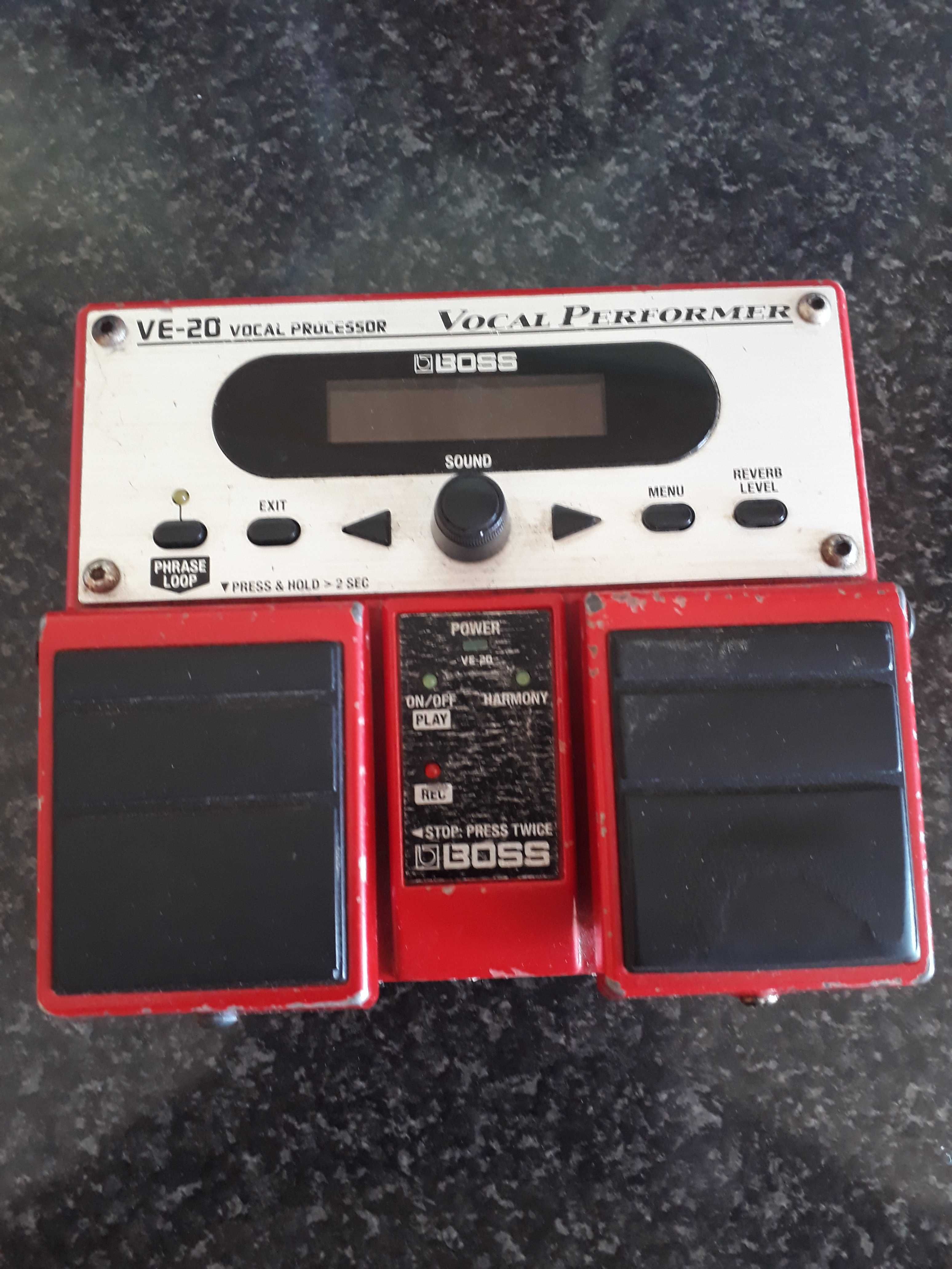 Pedal para voz - VE20 BOSS