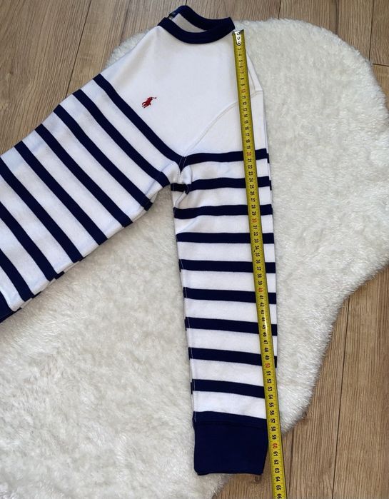Polo Ralph Lauren на хлопця.Світшот с принтом в смужку