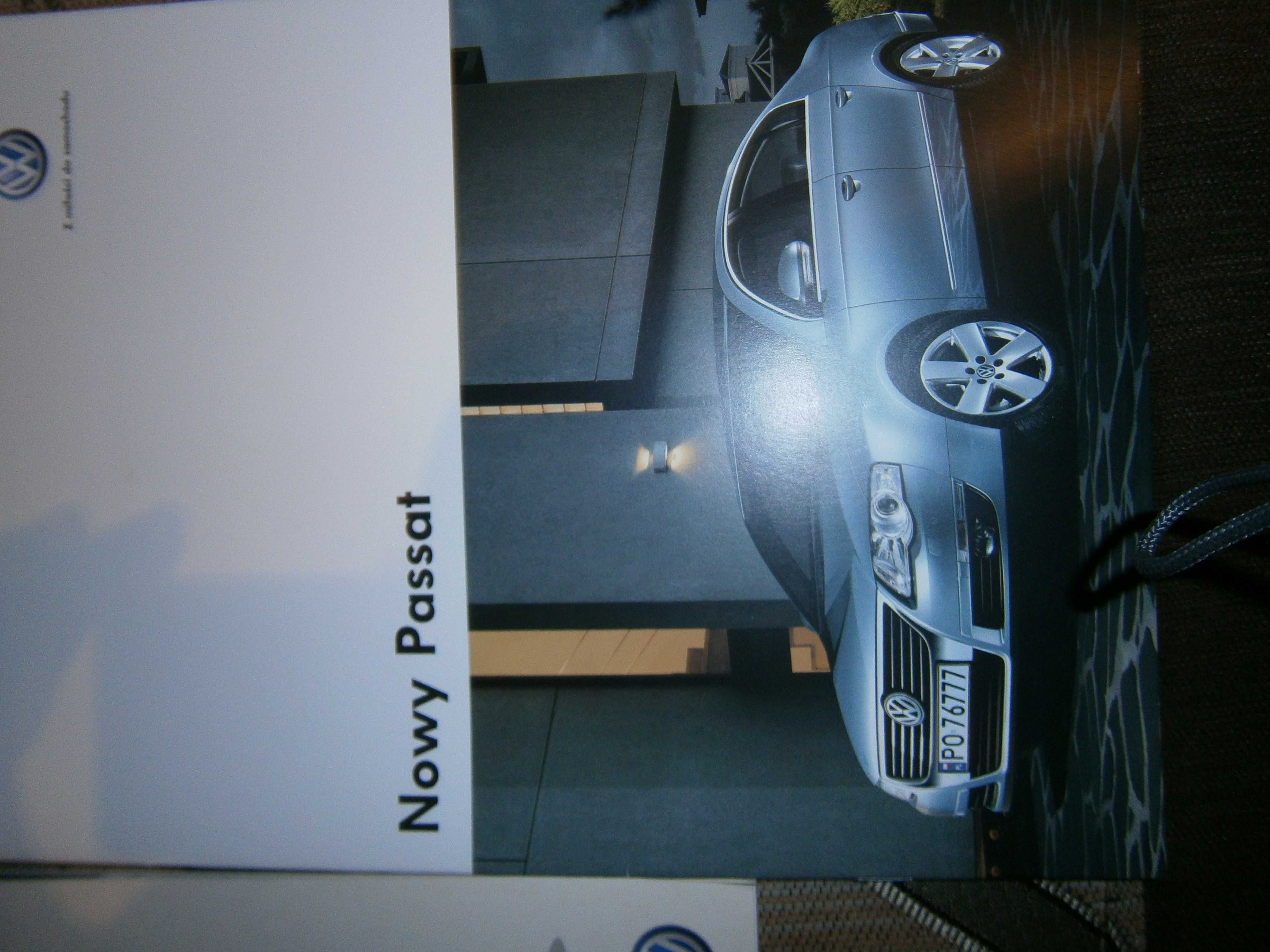 Folder prospekt VW PASSAT  B 6