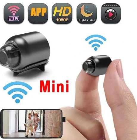 Mini kamera szpiegowska - WiFi - model X5 - NOWA - 3szt