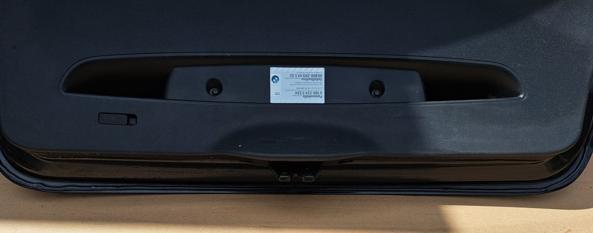 Bmw E87 Klapa lotka spojler komplet Schwarz 2