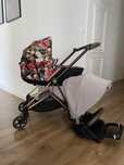 Wózek Cybex Mios 2w1 gondola Spring Blossom spacerówka rose gold