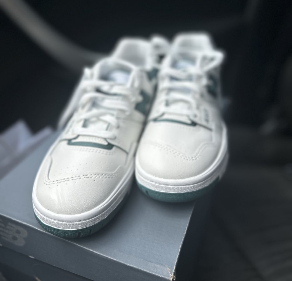 New Balance 550 biało zielone