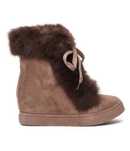 Sneakersy damskie buty na ukrytym koturnie botki r.37