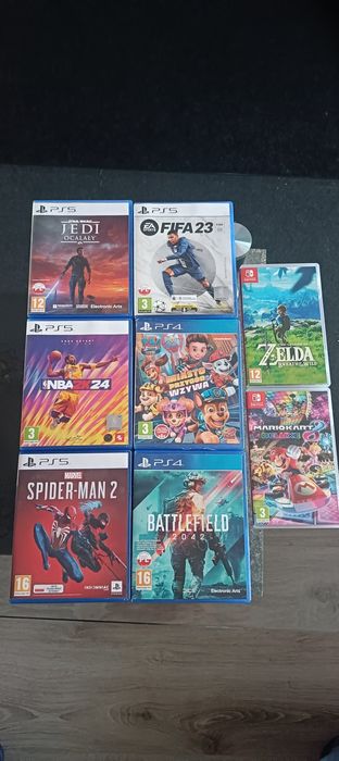 Gry na konsole  PS 5 , PS4 Nintendo switch