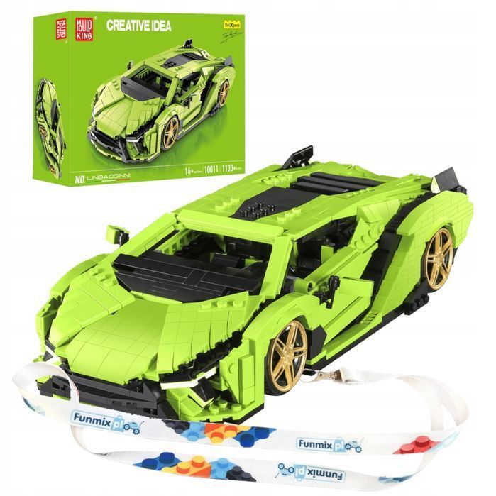 Klocki auto technic pojazd włoski bull sai 1168 el. mould king 10011