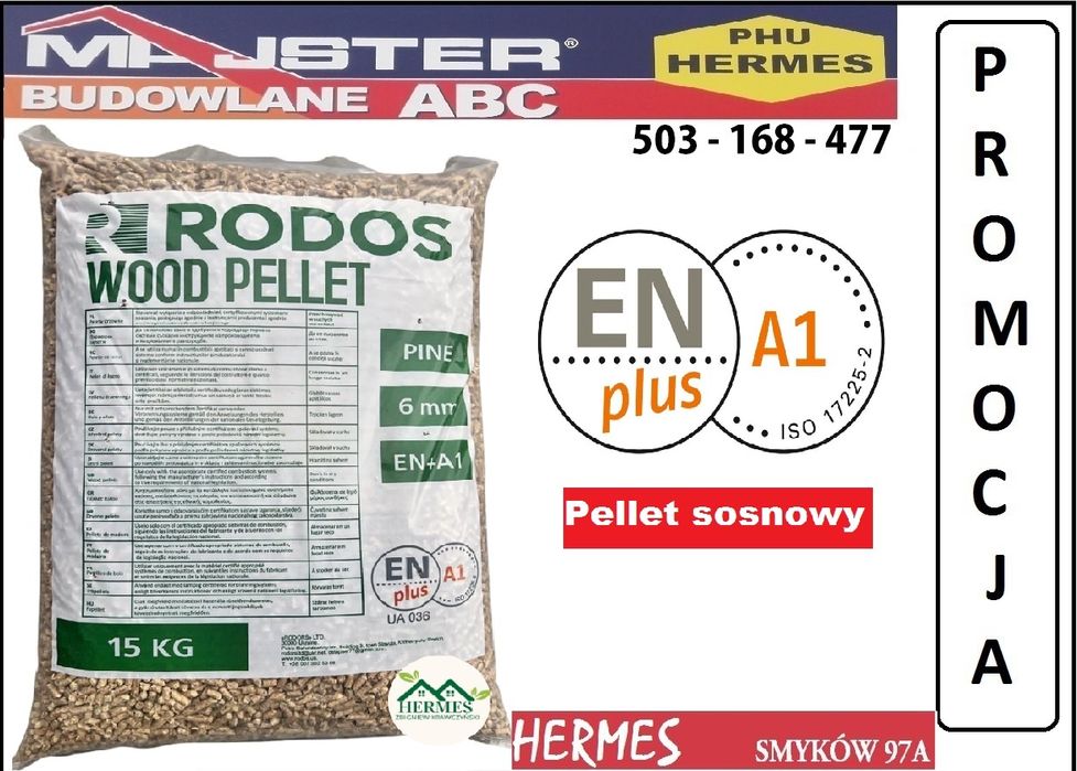 Super Pellet RODOS ENplus A1(Olczyk Barlinek lets Ekogroszek hurt deta