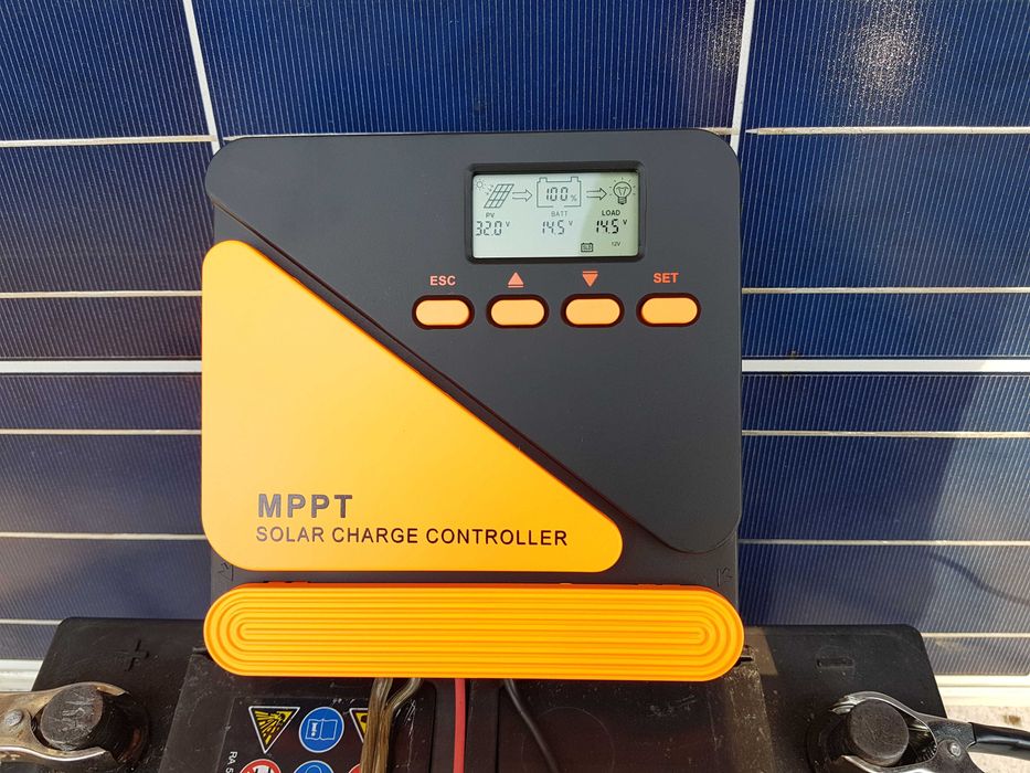 Zestaw solarny oświetlenie ogród ładowanie narzędzi akumulatory 12/24v