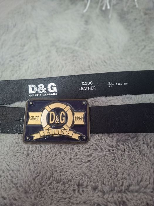 Шкіряний ремінь і Dolce& Gabbana