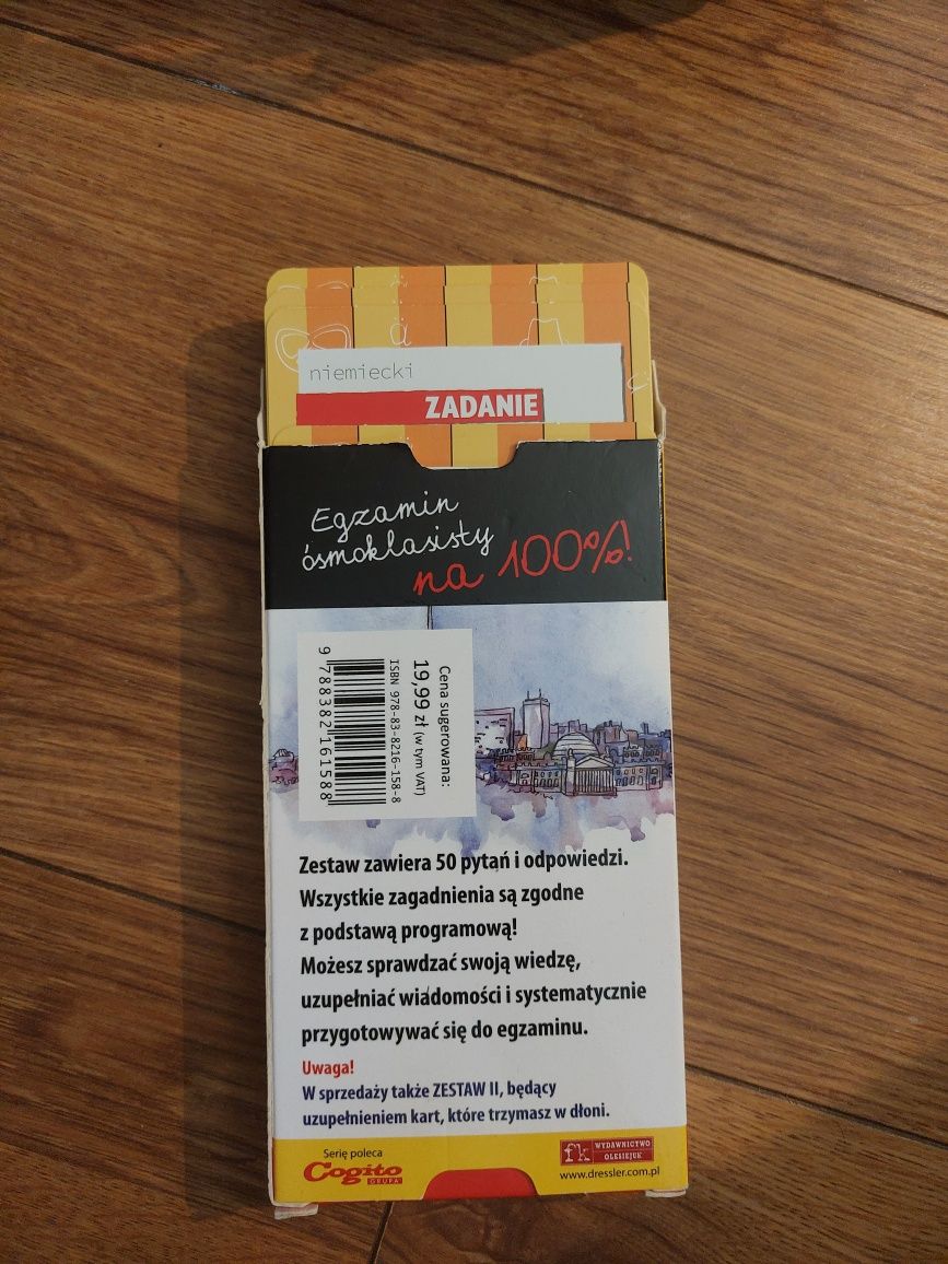 Fiszki ósmoklasisty Język Niemiecki