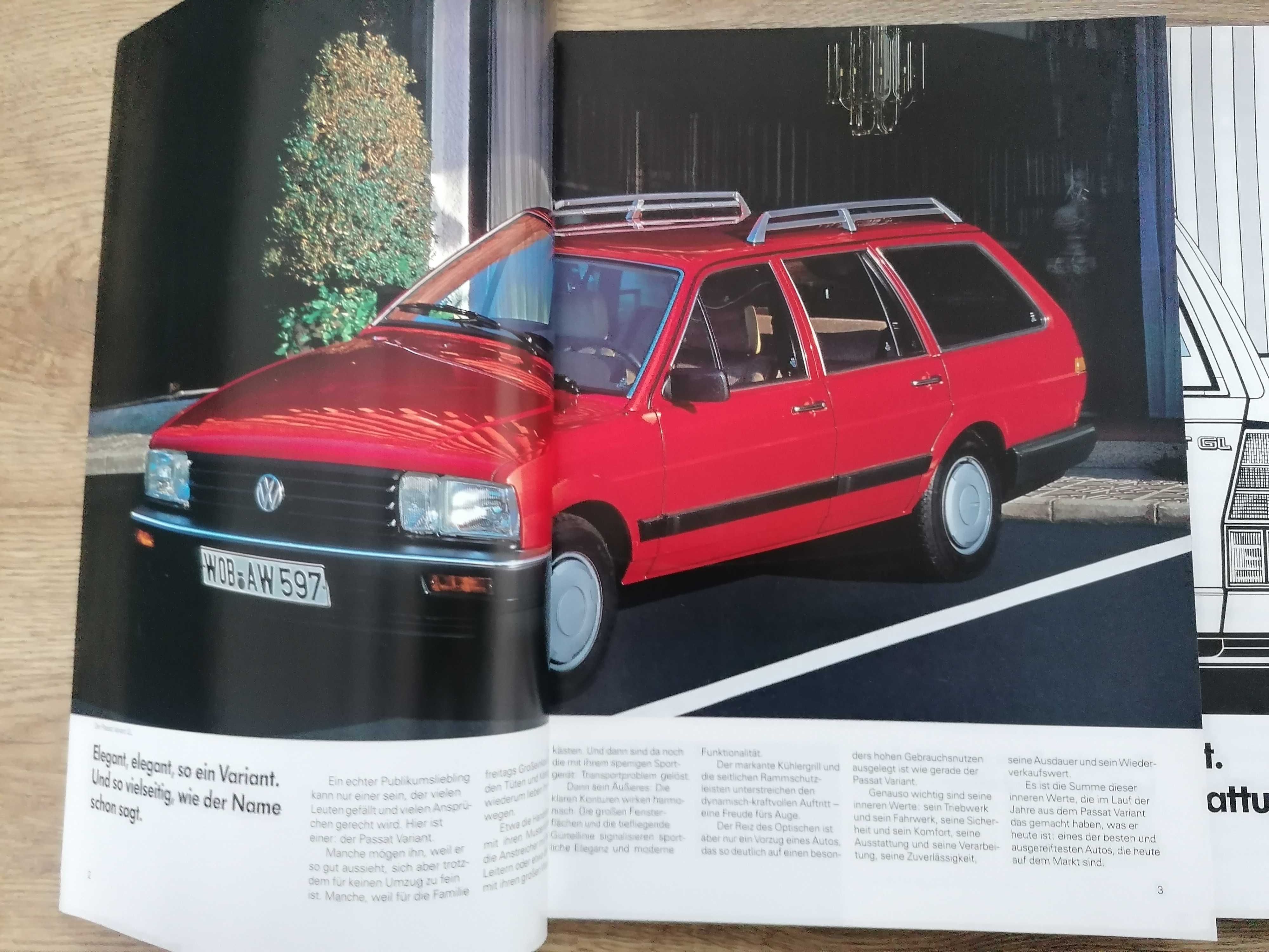 Prospekt VW Passat B2 Variant