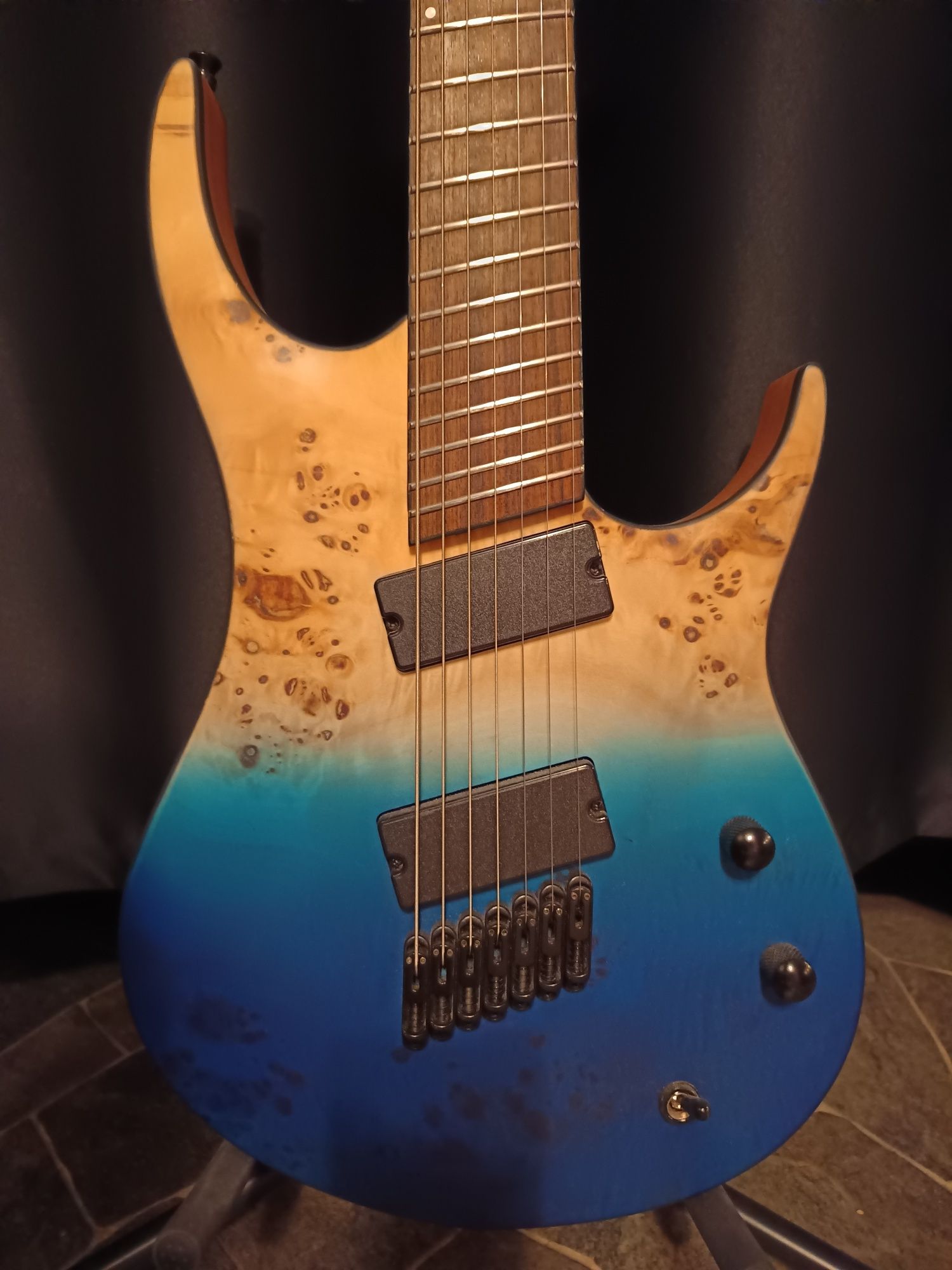 SubZero 7strunowa gitara elektryczna Ocean Generation Pro Fanned Fret