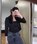 Sweter futerko kardigan S
