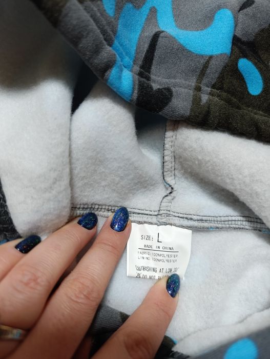 Чоловіча толстовка, худи, балахон теплий