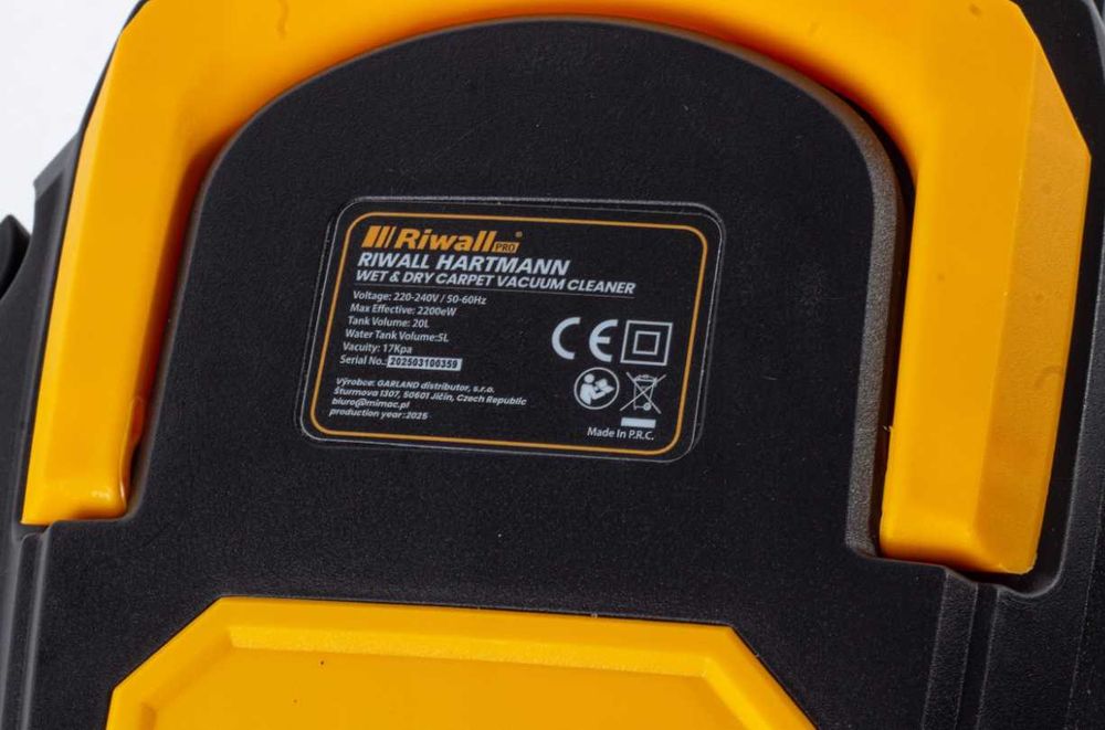 Profesjonalny ODKURZACZ PIORĄCY Do Dywanów Tapicerki Riwall (OKAZJA)