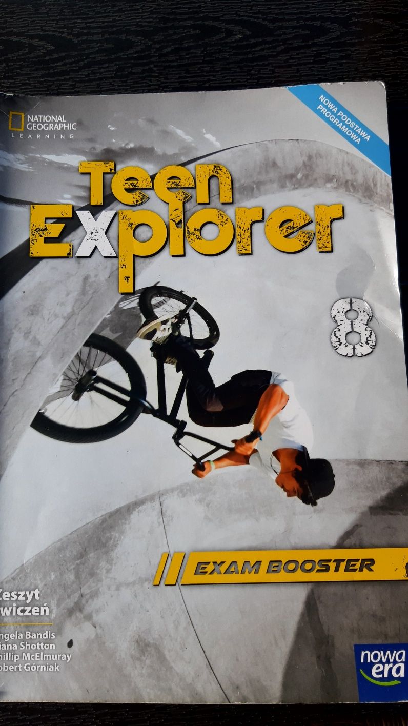 Teen Explorer.zeszyt cwiczen kl.8